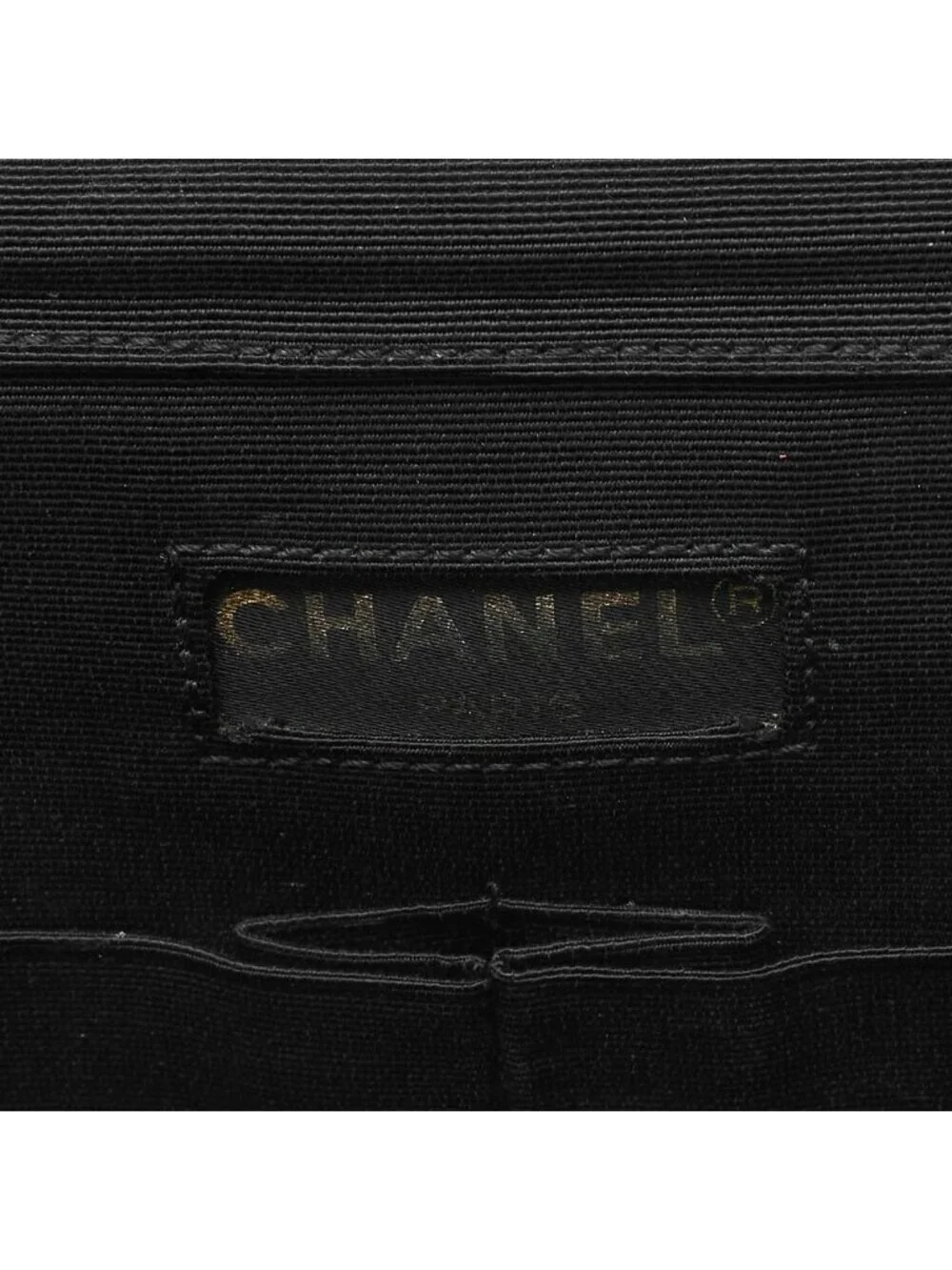 Chanel Quilted Paris Limited Chain Shoulder Satin Black with Gold and Silver - Picture 9 of 10